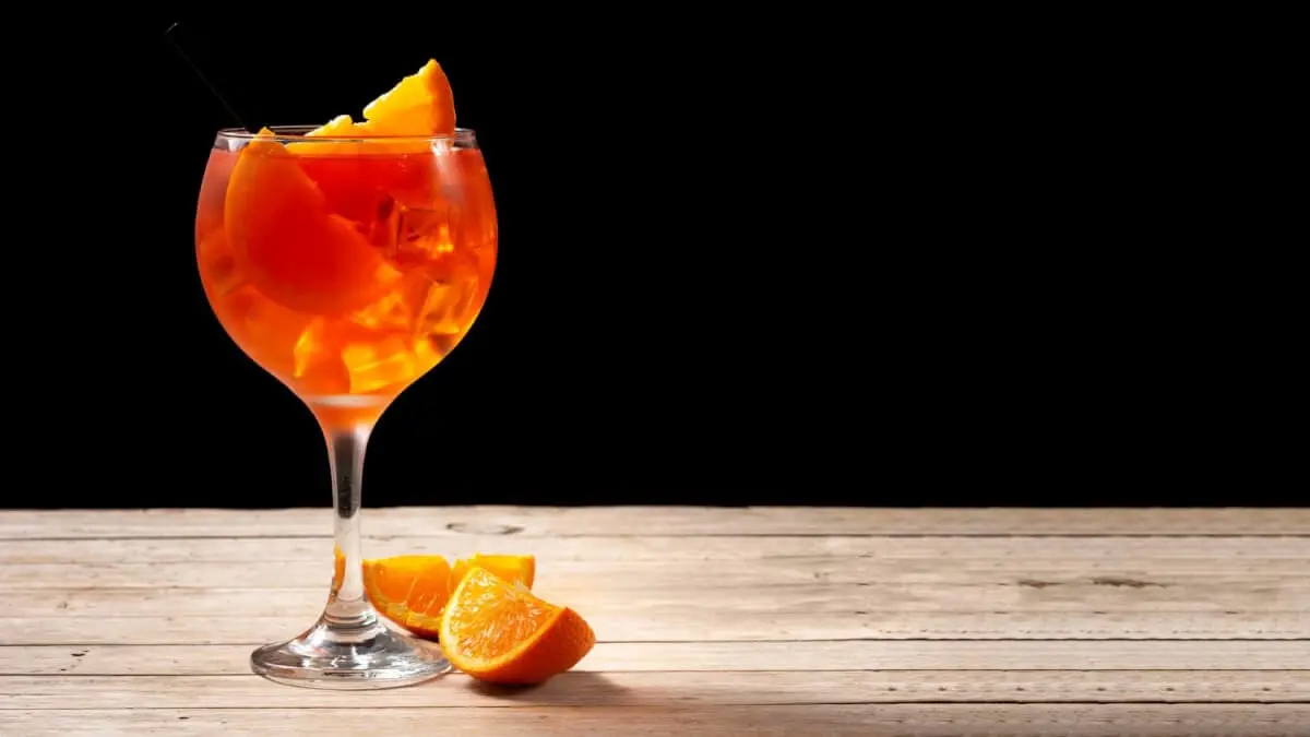 Aperol Spritz med apelsin
