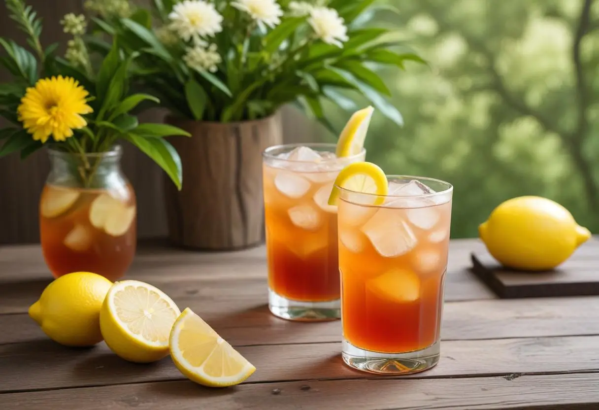 Gör en kall Arnold Palmer drink – enkelt recept illustration
