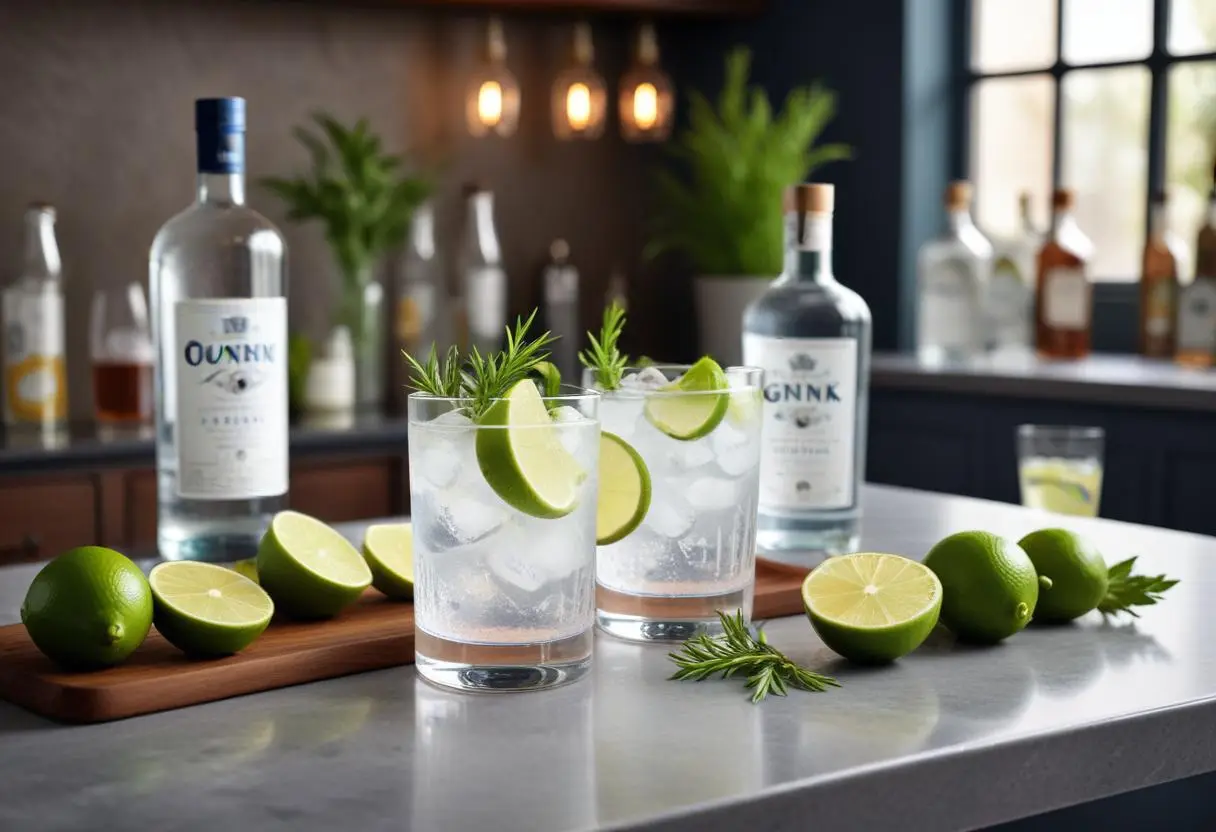 Gör din perfekta gin och tonic hemma! illustration