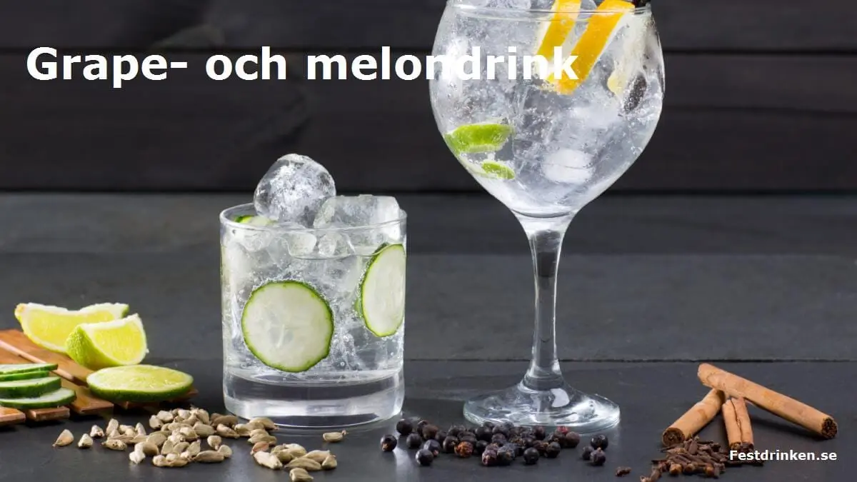Recept på drinken Grape- och melondrink