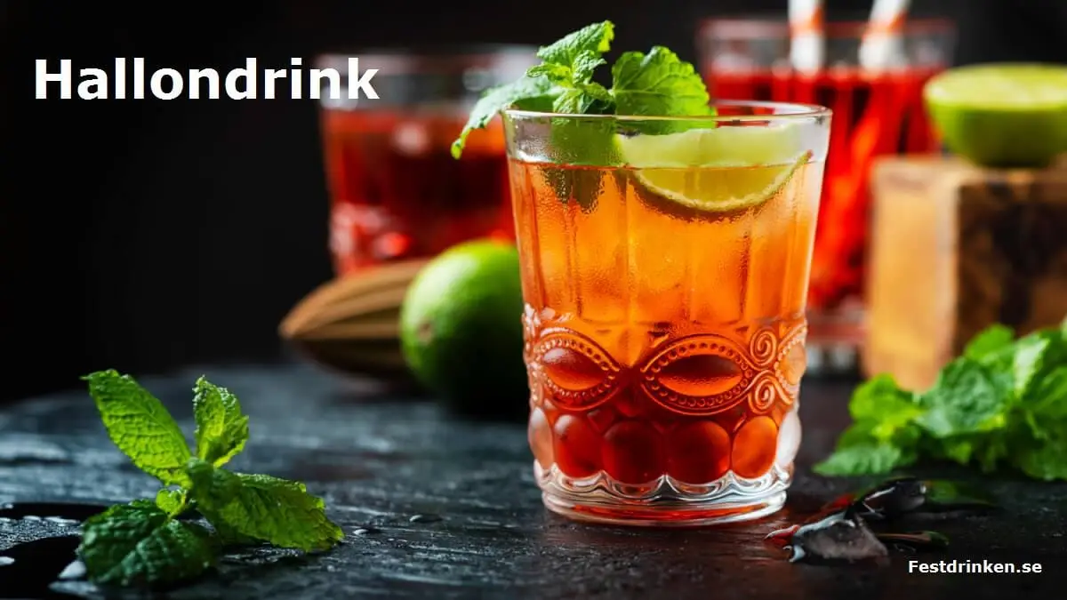 Recept på drinken Hallondrink