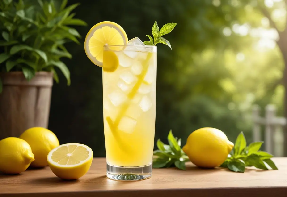 Så gör du den perfekta lynchburg lemonade! illustration