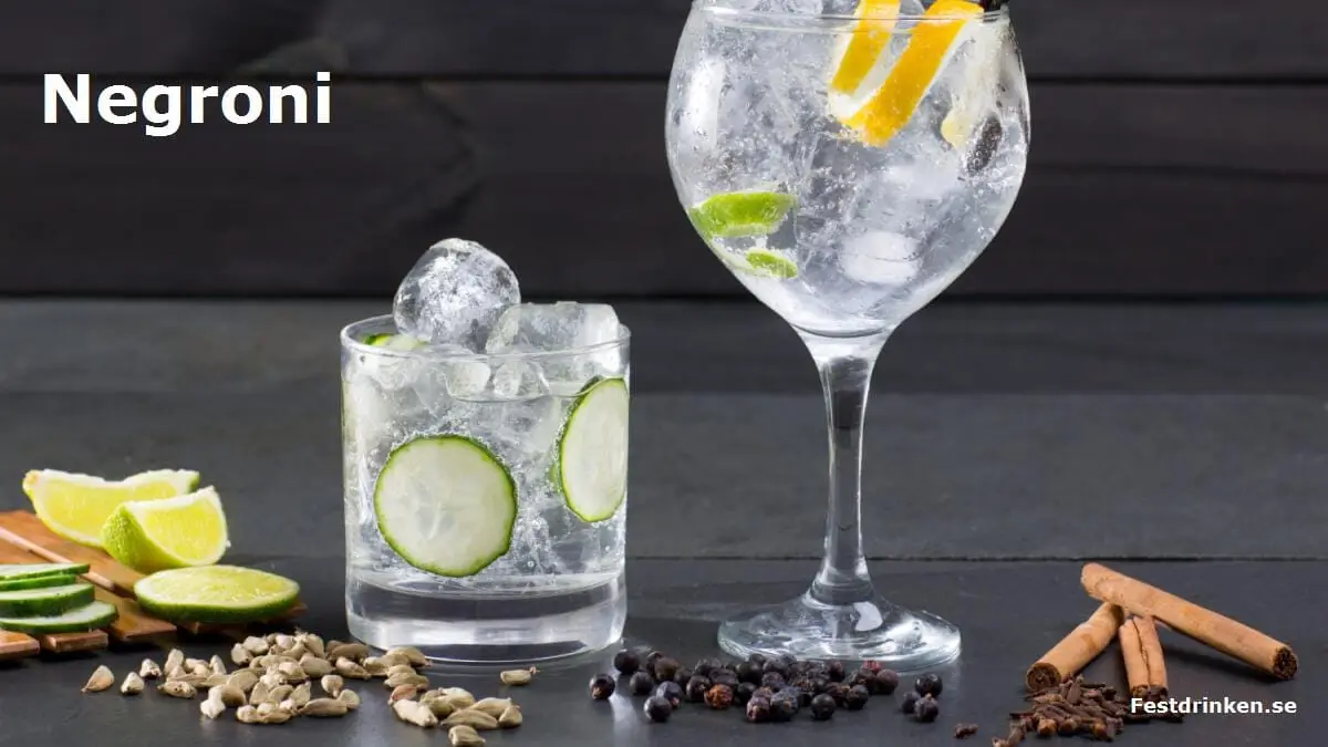 Recept på drinken Negroni