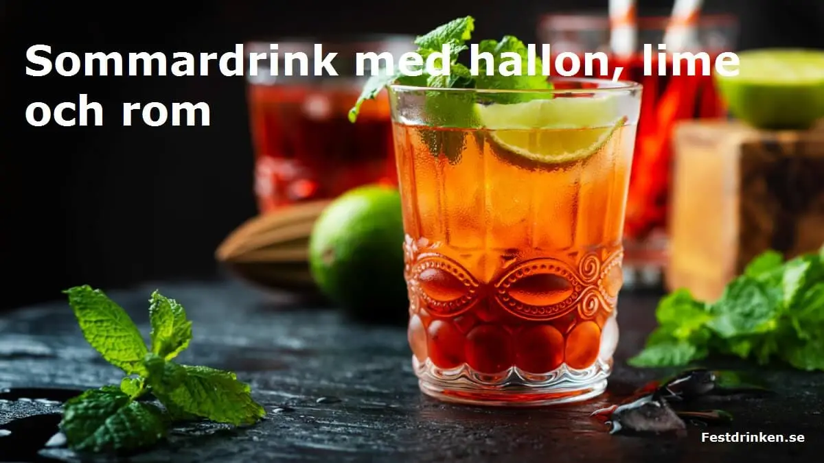 Recept på drinken Sommardrink med hallon