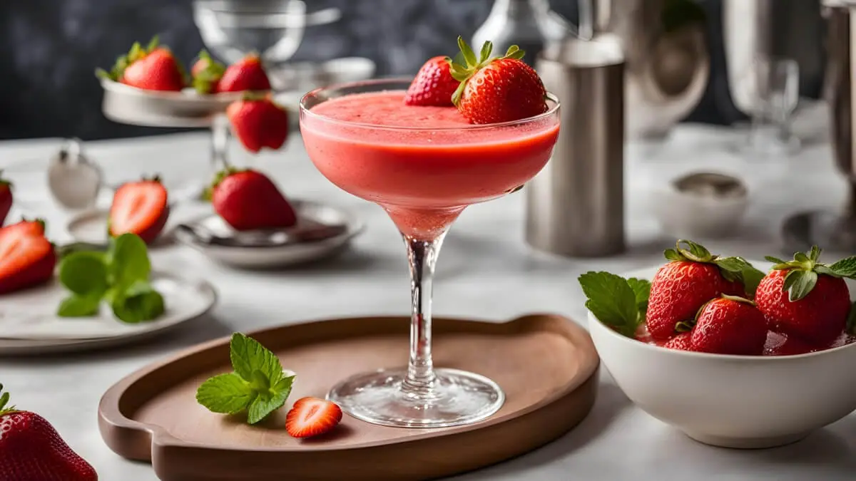 Strawberry daiquiri – recept online! illustration