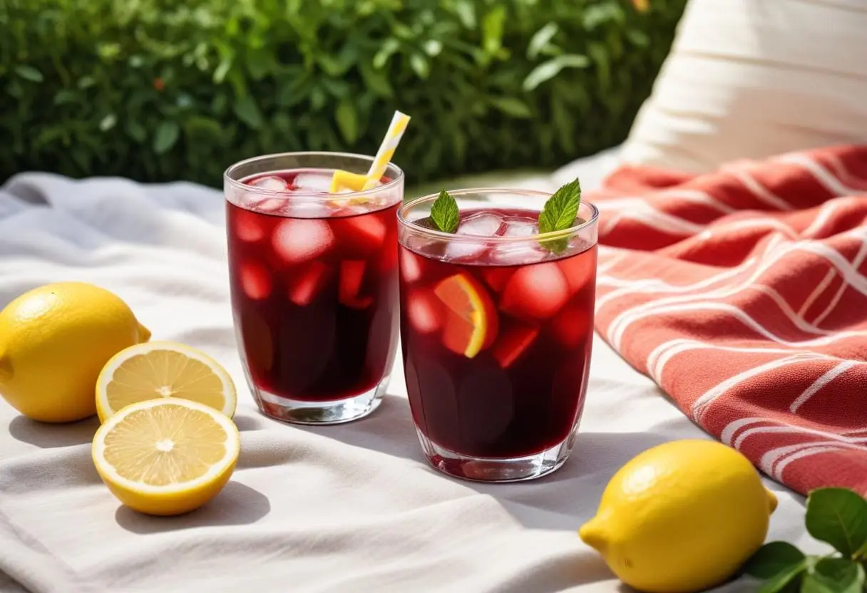 Tinto de verano illustration