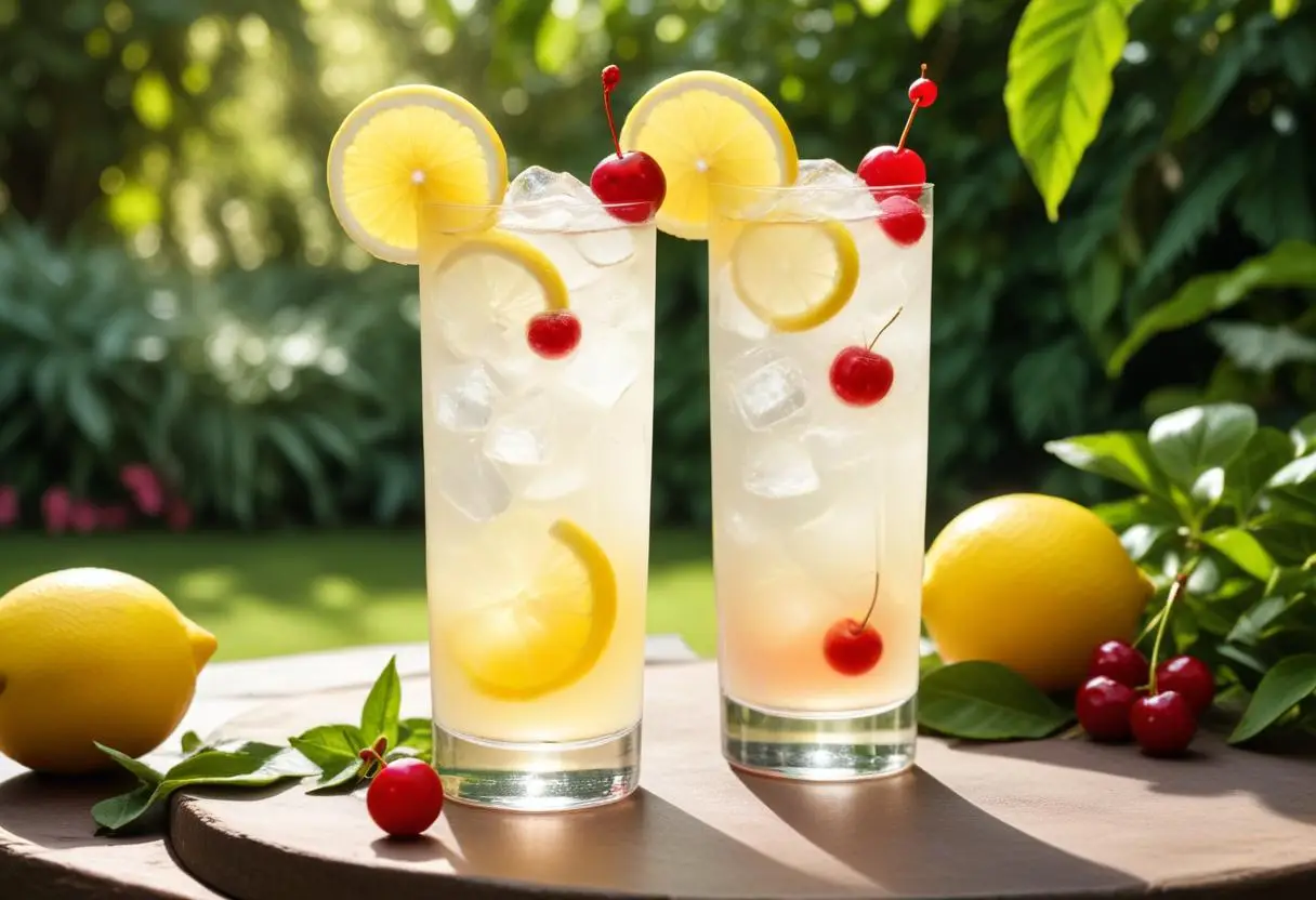 Fräscha upp din fest med tom collins recept! illustration