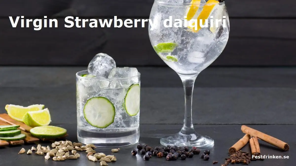 Recept på drinken Virgin Strawberry daiquiri