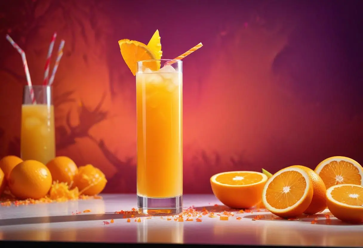 Så här gör du en perfekt wallbanger cocktail illustration