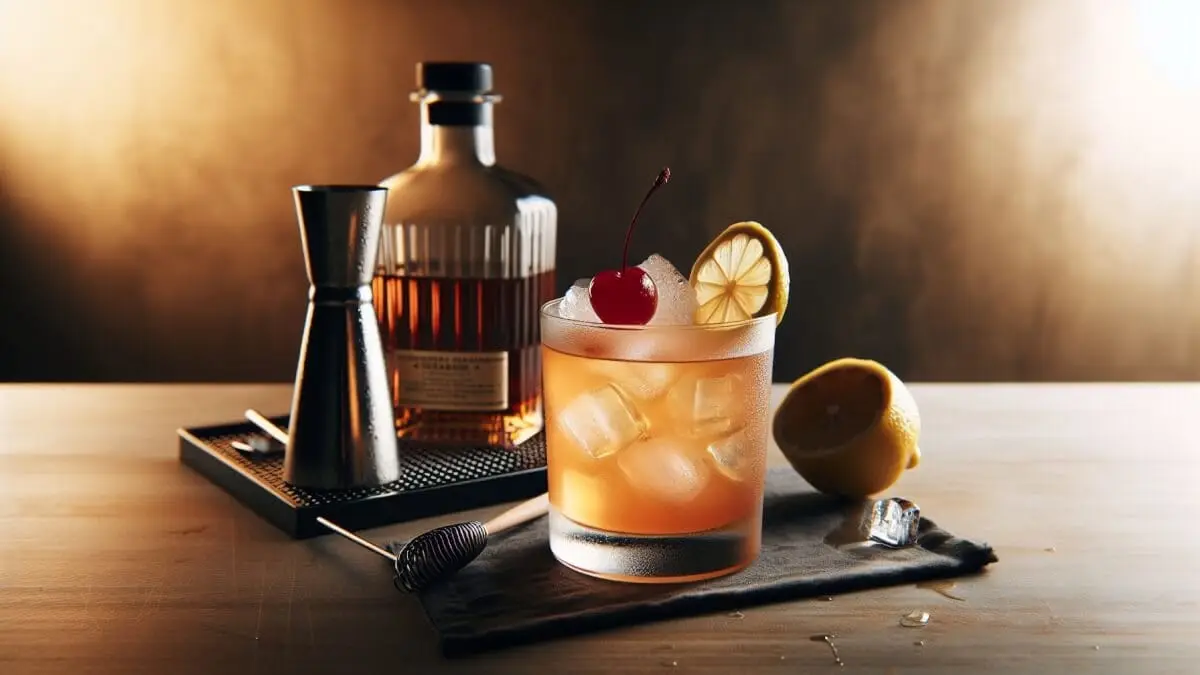 Blanda till en whiskey sour hemma