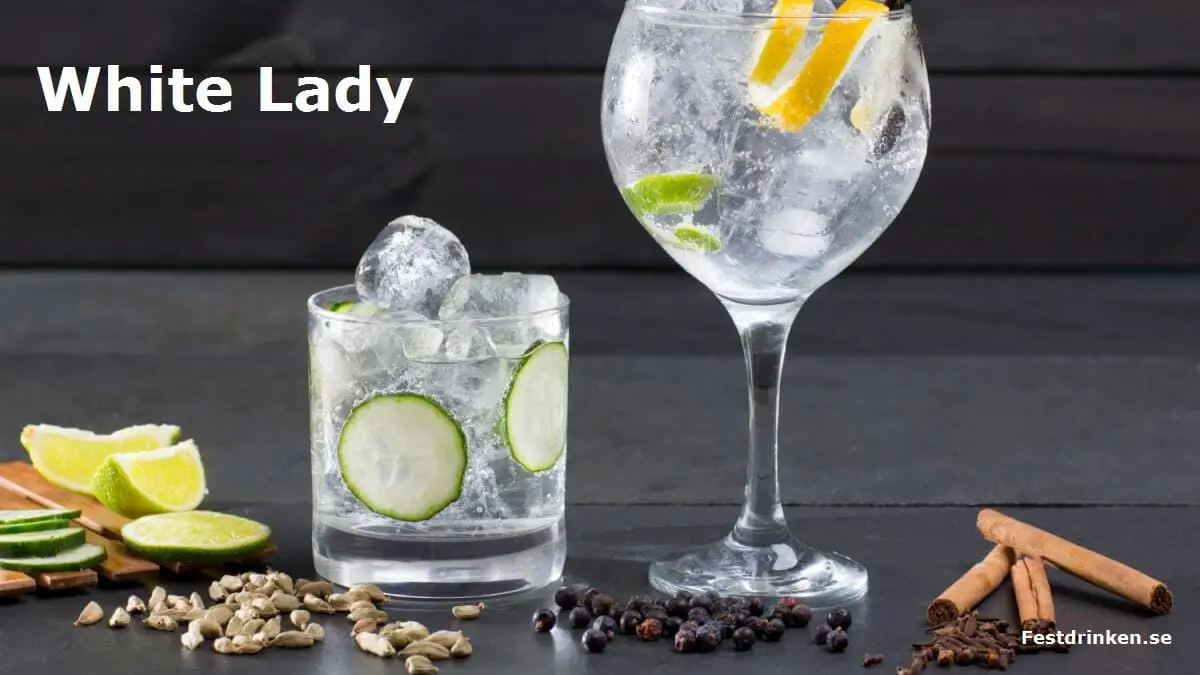 Recept på drinken White Lady